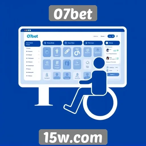 Acessibilidade e navegação no portal 07bet