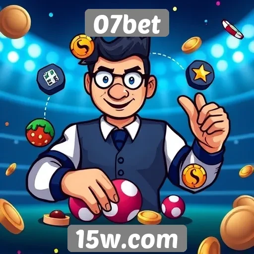 Recursos disponíveis no site 07bet